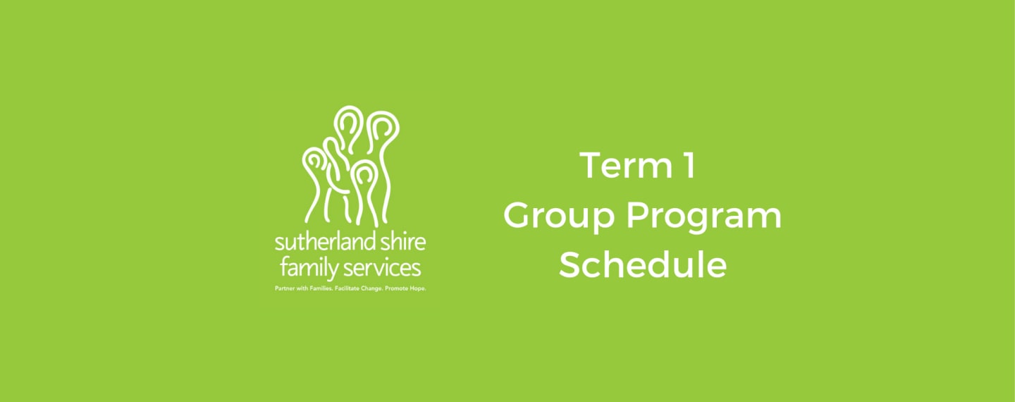 Term 1 2020 Group Program Schedule